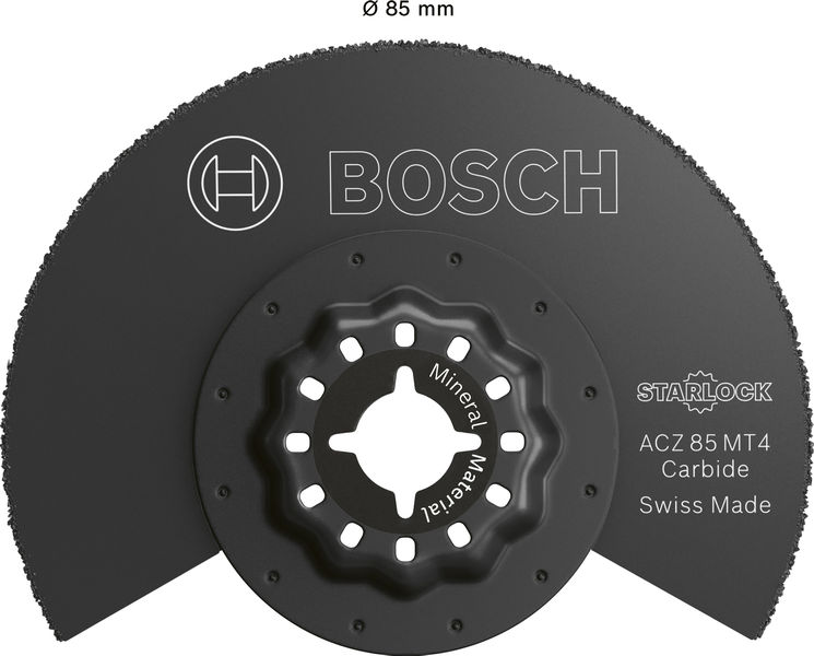 BOSCH ACZ 85 MT4 Multi Material Segmentsägeblatt, Starlock, 85 mm BOSCH ACZ 85 MT4 Multi Material Segmentsägeblatt, Starlock, 85 mm