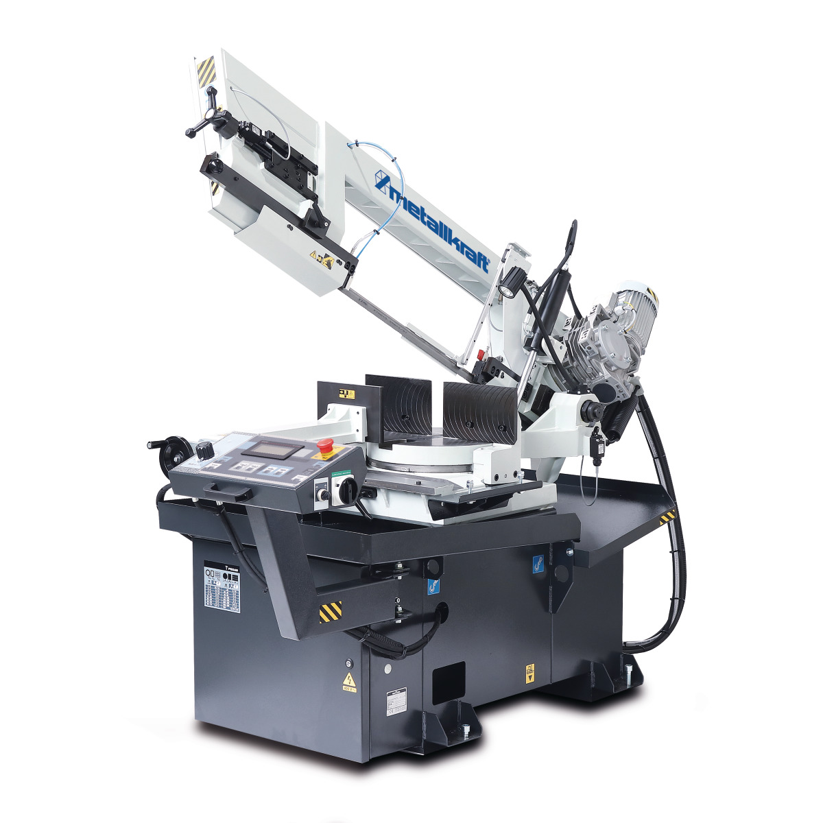 Metallkraft Halbautomatische Schwenkrahmen-Metallbandsäge BMBS 300 x 320 HA-DG