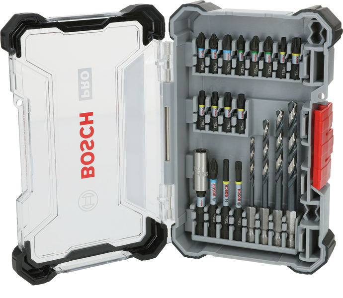 BOSCH PRO Impact Schrauberbits und Metallbohrer Set, 20-tlg.