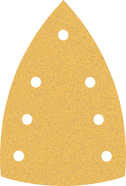 BOSCH EXPERT C470 Schleifblatt, 100x150mm, K80, 7 Löcher, 10-tlg.