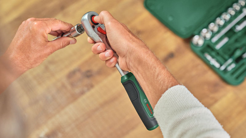 BOSCH Handwerkzeuge 1/2"-Ratschen-Set 25-tlg. BOSCH Handwerkzeuge 1/2"-Ratschen-Set 25-tlg.