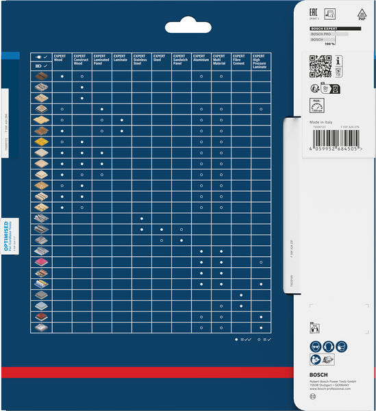 BOSCH EXPERT Aluminium Kreissägeblatt, 210x30 mm, Z66