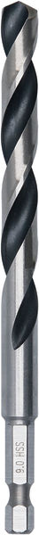 BOSCH Metal HSS Spiralbohrer, 9 x 81 x 125 mm, HEX 1/4“ Schaft