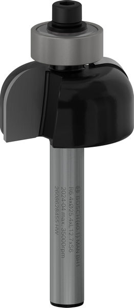 BOSCH PRO Hohlkehlfräser, R 6,4, Schaft 6 mm BOSCH PRO Hohlkehlfräser, R 6,4, Schaft 6 mm