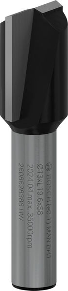 BOSCH PRO Nutfräser, zweischneidig, Ø 13 x L 19,6, Schaft 8 mm BOSCH PRO Nutfräser, zweischneidig, Ø 13 x L 19,6, Schaft 8 mm