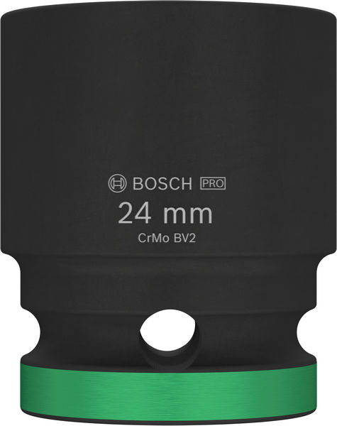 BOSCH PRO Impact Steckschlüsselsatz, 1/2", 24 mm, Standard