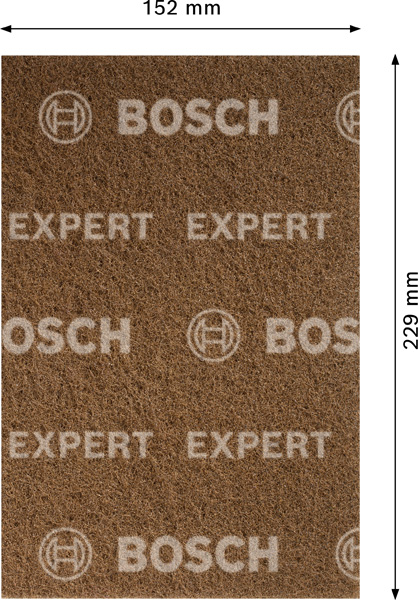BOSCH EXPERT N880 Vliespad, 152x229mm, Extra Cut A
