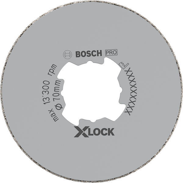 BOSCH PRO Ceramic dry Trockenbohrkrone, 70 x 35 mm, X-Lock BOSCH PRO Ceramic dry Trockenbohrkrone, 70 x 35 mm, X-Lock