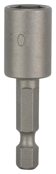 BOSCH Steckschlüssel, 50 x 10 mm, M 6, mit Magnet
