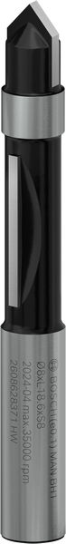 BOSCH PRO Kopierfräser, Ø 8 x L 18,6, Schaft 8 mm BOSCH PRO Kopierfräser, Ø 8 x L 18,6, Schaft 8 mm