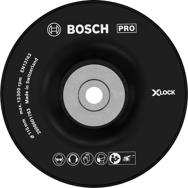 BOSCH PRO Stützteller hart, 115 mm, M14
