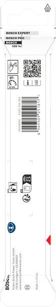 BOSCH Metal HSS Spiralbohrer, 12,5 x 101 x 151 mm, CYL Reduzierter Schaft