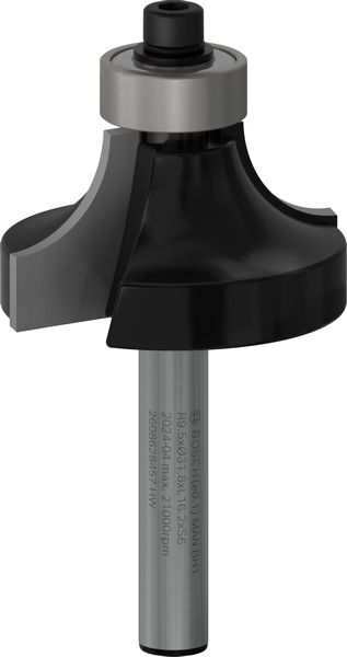BOSCH PRO Abrundfräser, R 9,5, Schaft 6 mm BOSCH PRO Abrundfräser, R 9,5, Schaft 6 mm