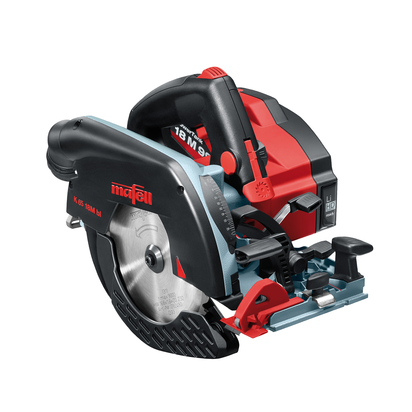 MAFELL Akku-Handkreissäge K 65 18M bl PURE im T-MAX