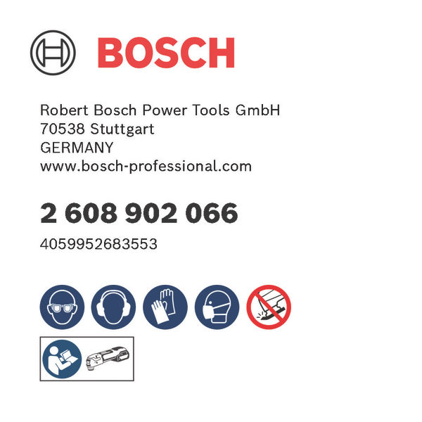 BOSCH EXPERT AVZ 32 RT4 Schleiffinger, 32 x 53 mm