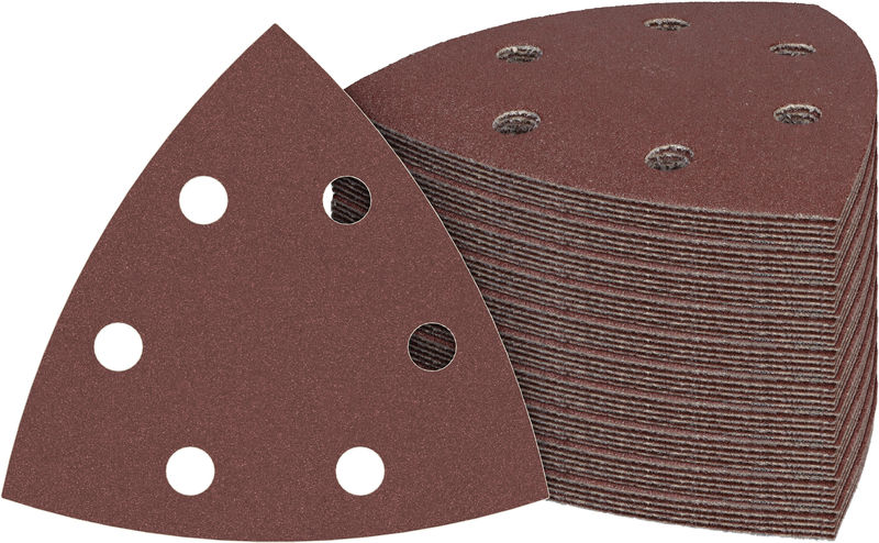 BOSCH PRO F460 Schleifblatt Set, K40/80/120/180/240, 93mm, 50-tlg., Starter Pack