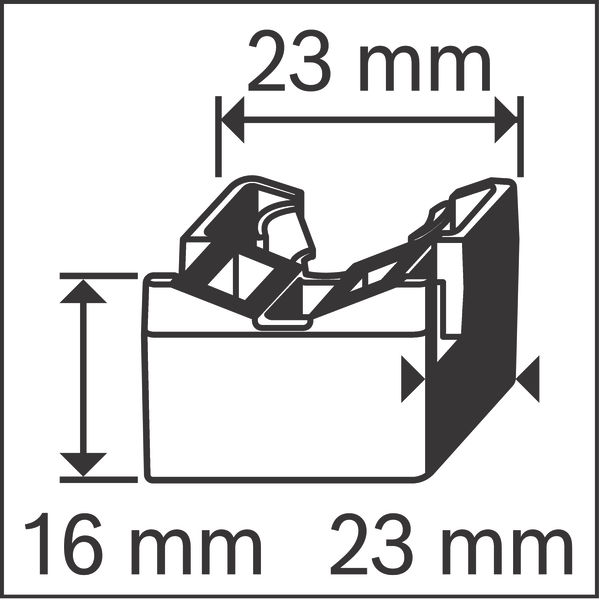 BOSCH PRO EPC Kabelbinder, Querschnitt Außenbinder 1,7x7,6 mm BOSCH PRO EPC Kabelbinder, Querschnitt Außenbinder 1,7x7,6 mm
