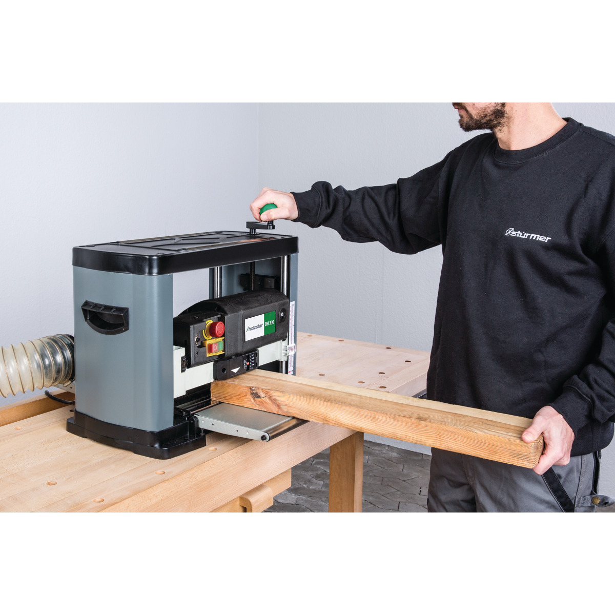 HOLZSTAR Dickenhobel DH 330