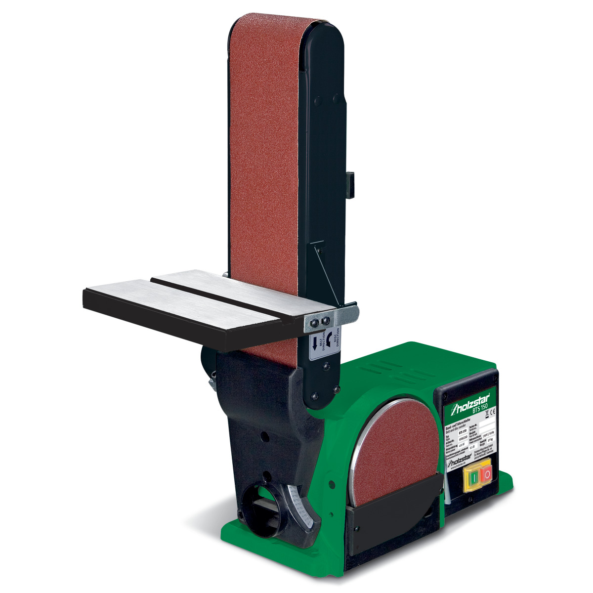Holzstar Band- und Tellerschleifmaschine BTS 150