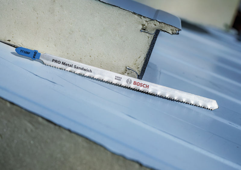 BOSCH PRO Metal Sandwich T718BF Stichsägeblatt, 180 mm, 5-tlg. BOSCH PRO Metal Sandwich T718BF Stichsägeblatt, 180 mm, 5-tlg.