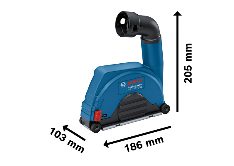BOSCH Absaughaube Full Cover GDE 115/125 FC-T, Systemzubehör