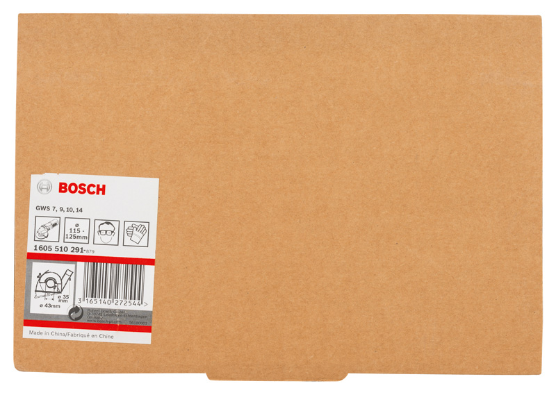 BOSCH Führungsschlitten mit Absaugstutzen zum Trennen, 115 / 125 mm (vor 2009)