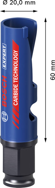 BOSCH EXPERT Construction Material Power Change Plus Lochsäge, 20 x 60 mm