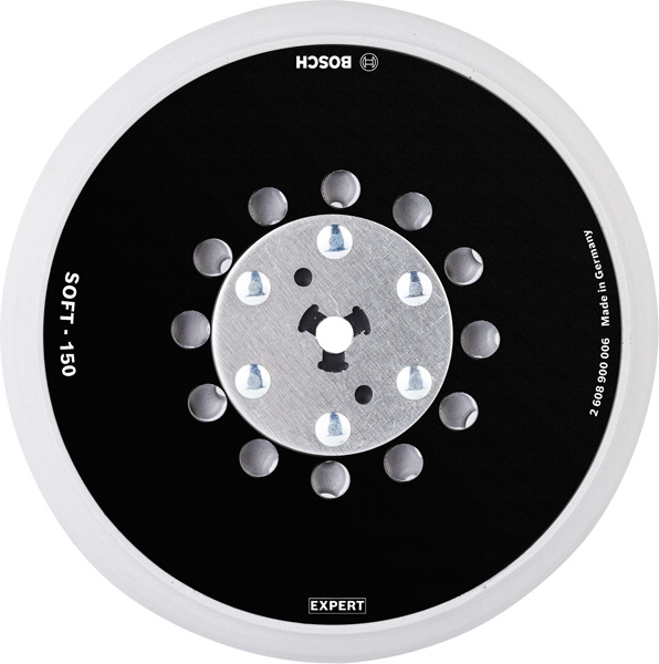 BOSCH EXPERT Mulitloch-Stützteller, 150mm, weich, M8+5/16