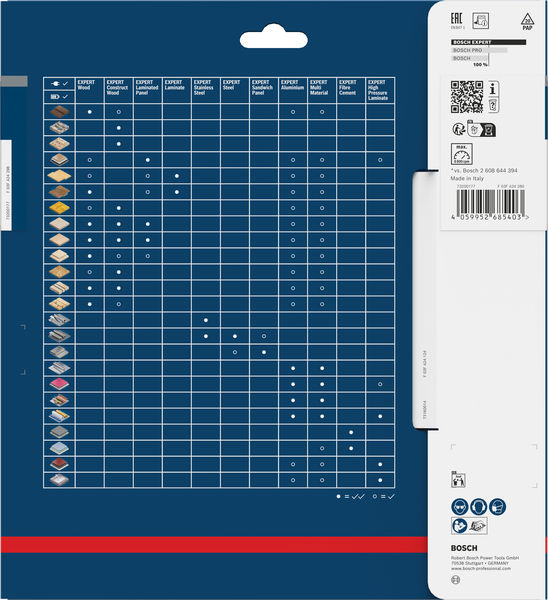 BOSCH EXPERT Laminat Kreissägeblatt, 216x30 mm, Z60