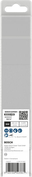 BOSCH PRO Multi Material Demolition S1110VF Säbelsägeblatt, 1,6 x 22 x 225 mm, 25-tlg. BOSCH PRO Multi Material Demolition S1110VF Säbelsägeblatt, 1,6 x 22 x 225 mm, 25-tlg.
