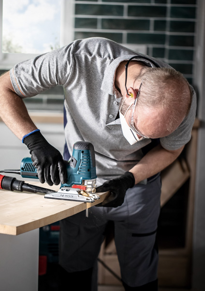 BOSCH Expert Wood 2-side clean Stichsägeblatt-Set, 3-tlg.