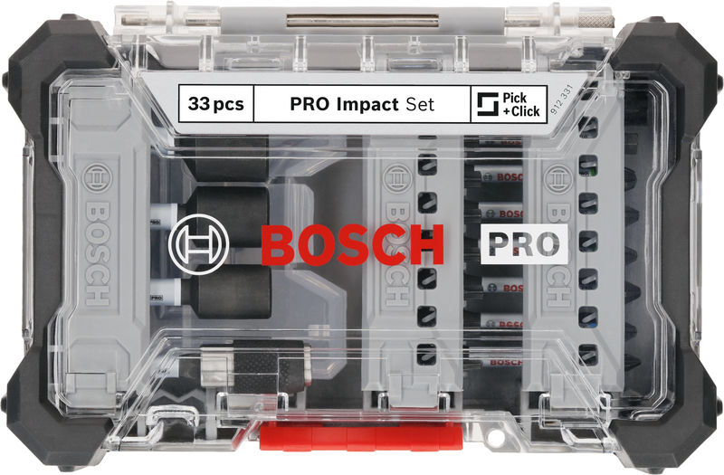 BOSCH PRO Impact Schrauberbit Set, 33-tlg.