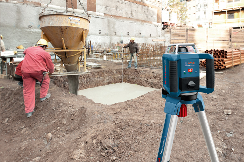 BOSCH Rotationslaser GRL 400 H im Handwerkerkoffer