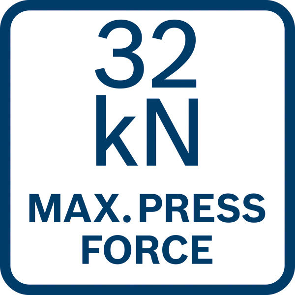 BOSCH Akku-Presswerkzeug GPT 18V-32, 1 x XL-BOXX, Kit M