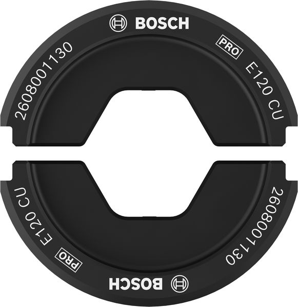 BOSCH PRO Presseinsatz, E120 CU, 120 mm², Kupfere