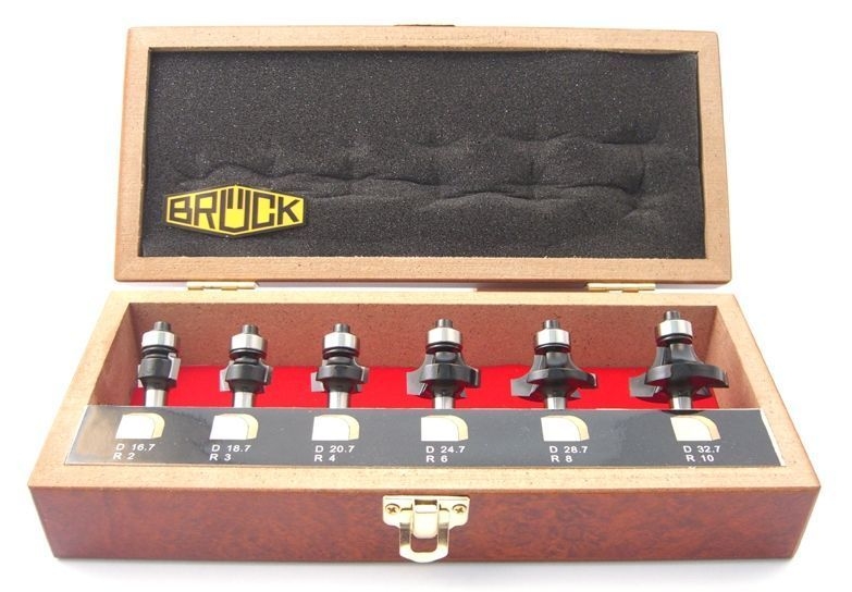 Brück HW-Abrundfräser-Set Brück HW-Abrundfräser-Set