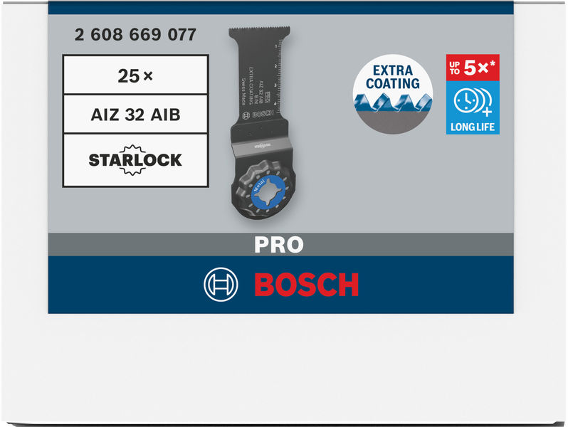 BOSCH PRO AIZ 32 AIB Blatt für Multifunktionswerkzeuge, 32 x 50 mm