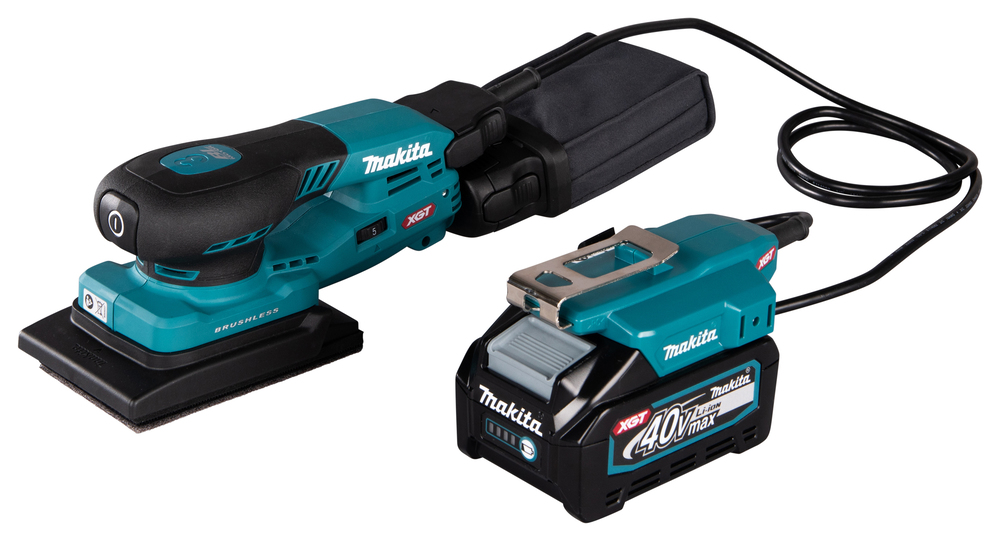 MAKITA Akku-Schwingschleifer 40V max. / 80 mm x 130 mm (ohne Ladegerät und Akkus)