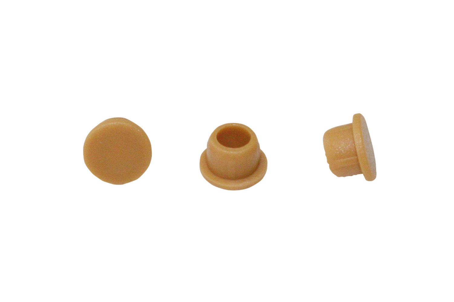 LAMELLO Clamex Abdeckkappe, 100 Stück, RAL 1011 braunbeige, Buche