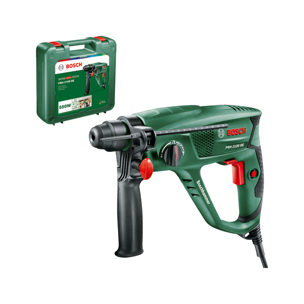 BOSCH Bohrhammer PBH 2100 RE, 550-W-Motor