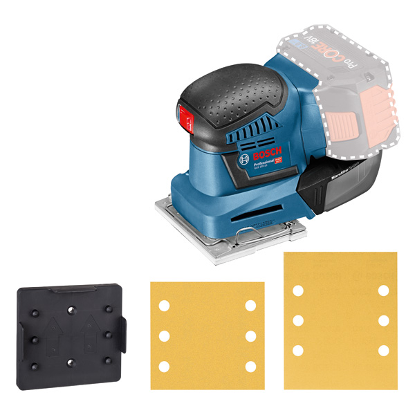 BOSCH Akku-Schwingschleifer GSS 18V-10