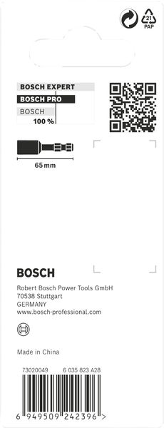 BOSCH PRO Nutsetter Impact, 1/4" x 65 mm, 2 9/16" x 65 mm