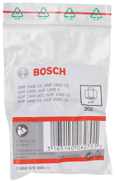 BOSCH Spannzange, 1/4-Zoll, 24 mm