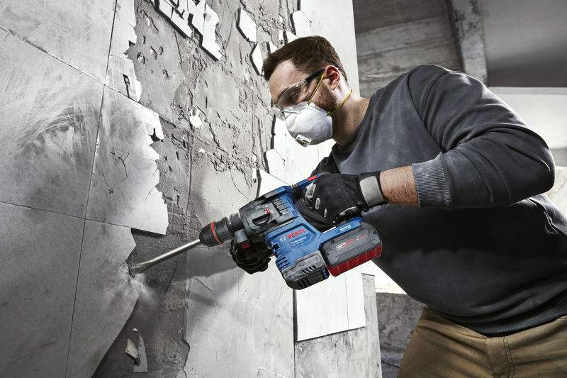 BOSCHAkku-Bohrhammer mit ONECHUCK GBH 18V-22 X