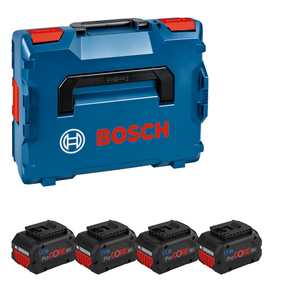 4x ProCORE18V 5.5Ah in L-BOXX 136 4x ProCORE18V 5.5Ah in L-BOXX 136