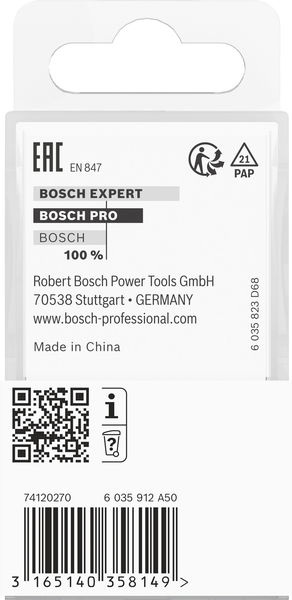 BOSCH PRO T-Nutfräser, Ø 25 x L 5, Schaft 8 mm