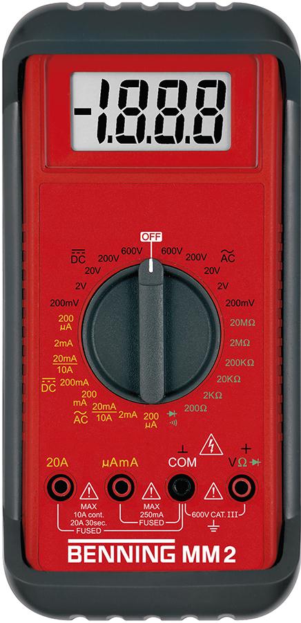 BENNING Digital-Multimeter MM 2 Benning