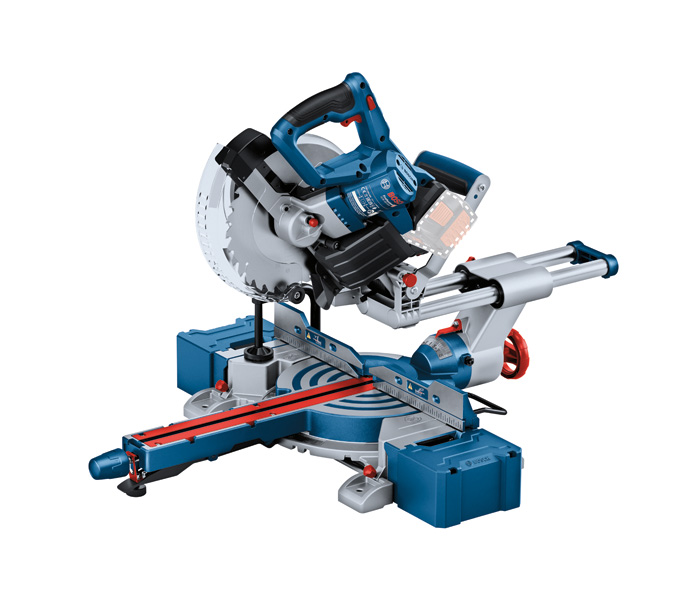 BOSCH Akku-Kapp- und Gehrungssäge BITURBO GCM 18V-216 D