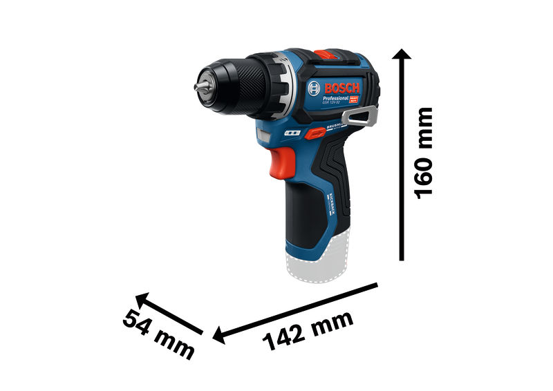 BOSCH Akku-Bohrschrauber GSR 12V-32, 2 x Akku GBA 12V 2.0Ah in L-BOXX BOSCH Akku-Bohrschrauber GSR 12V-32, 2 x Akku GBA 12V 2.0Ah in L-BOXX