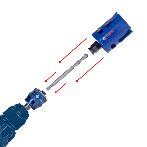 BOSCH EXPERT Construction Material Lochsäge, 25 x 60 mm BOSCH EXPERT Construction Material Lochsäge, 25 x 60 mm